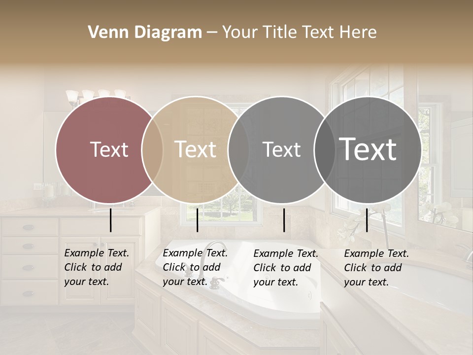 Sink Faucet Decor PowerPoint Template