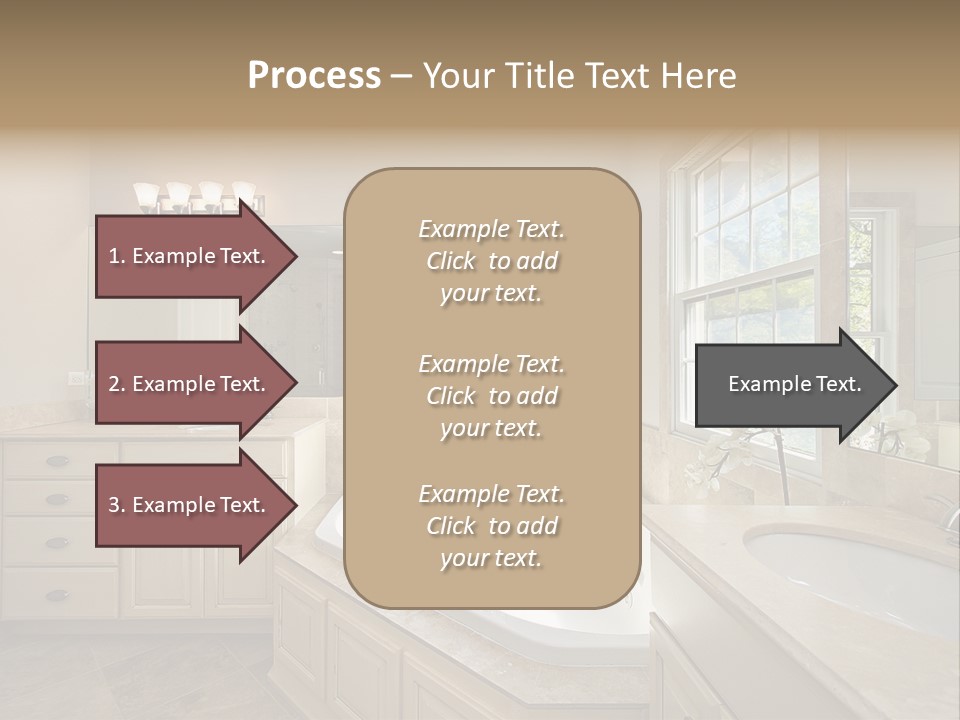 Sink Faucet Decor PowerPoint Template