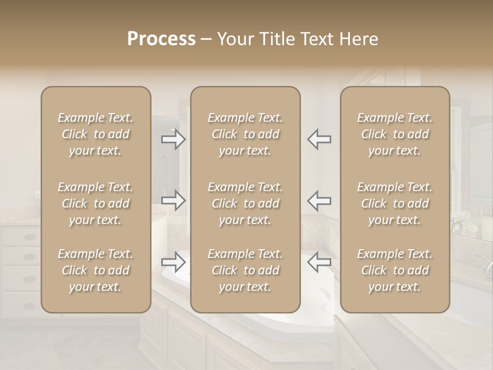 Sink Faucet Decor PowerPoint Template