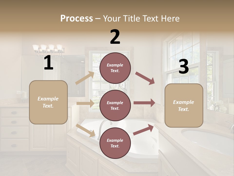 Sink Faucet Decor PowerPoint Template