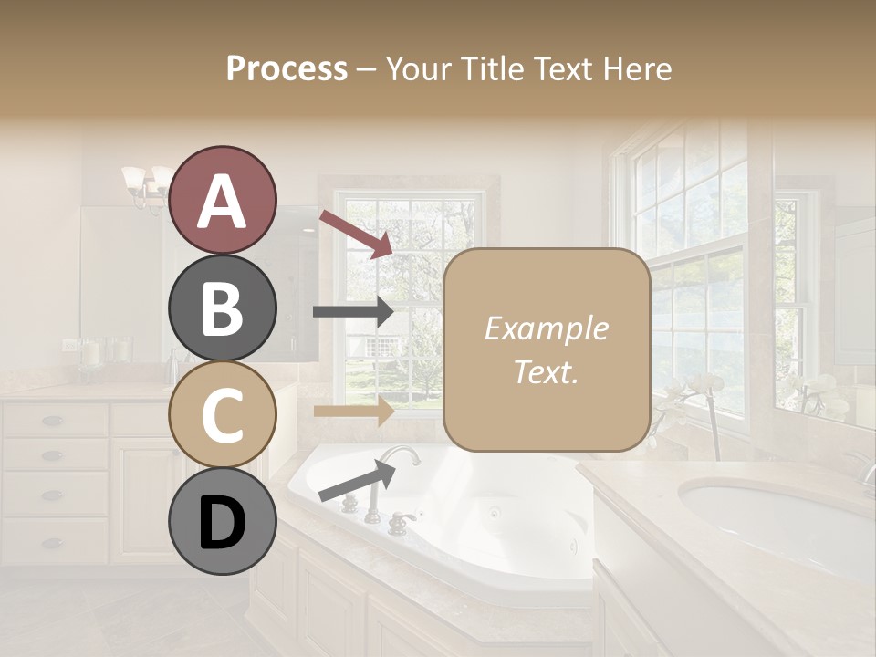 Sink Faucet Decor PowerPoint Template