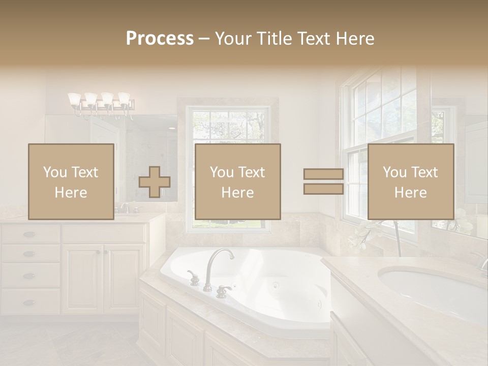 Sink Faucet Decor PowerPoint Template