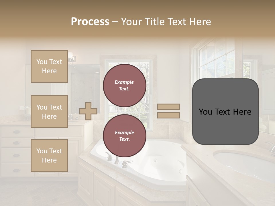 Sink Faucet Decor PowerPoint Template