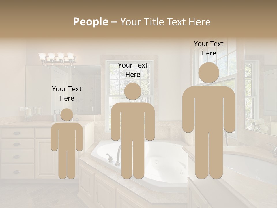 Sink Faucet Decor PowerPoint Template