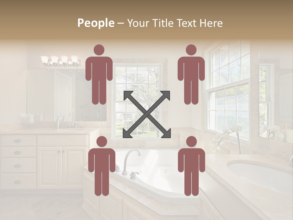 Sink Faucet Decor PowerPoint Template