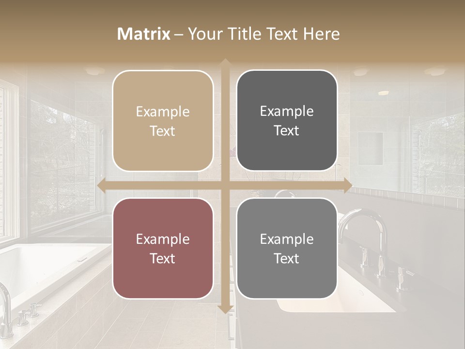 Estate Bathroom Real PowerPoint Template