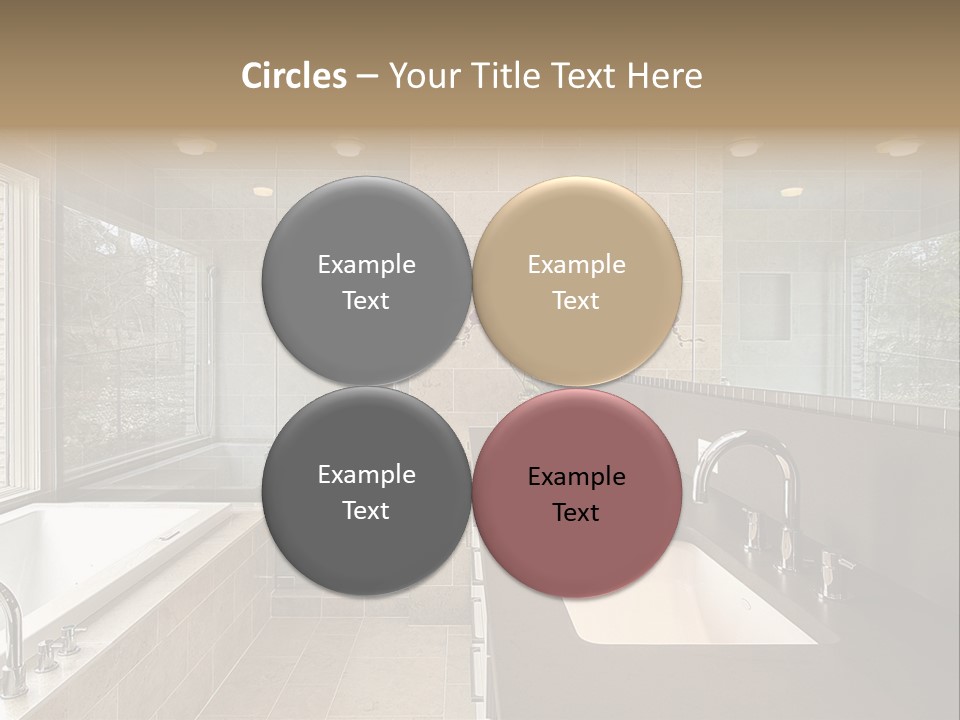 Estate Bathroom Real PowerPoint Template