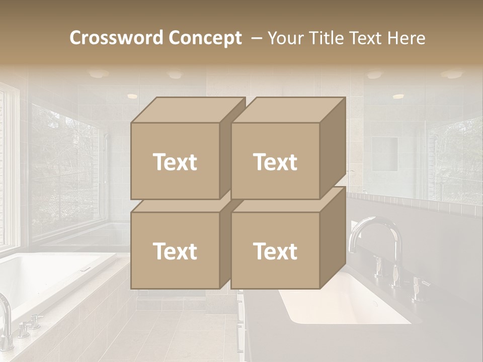 Estate Bathroom Real PowerPoint Template