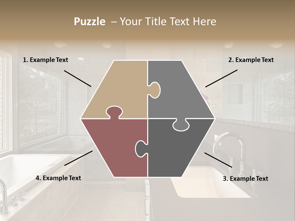 Estate Bathroom Real PowerPoint Template