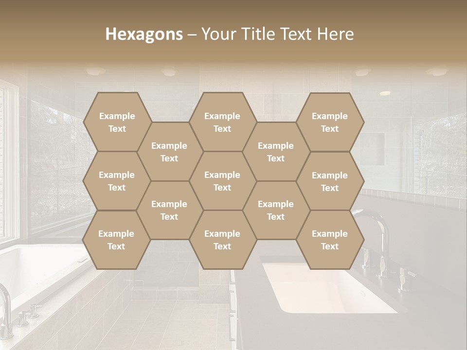 Estate Bathroom Real PowerPoint Template