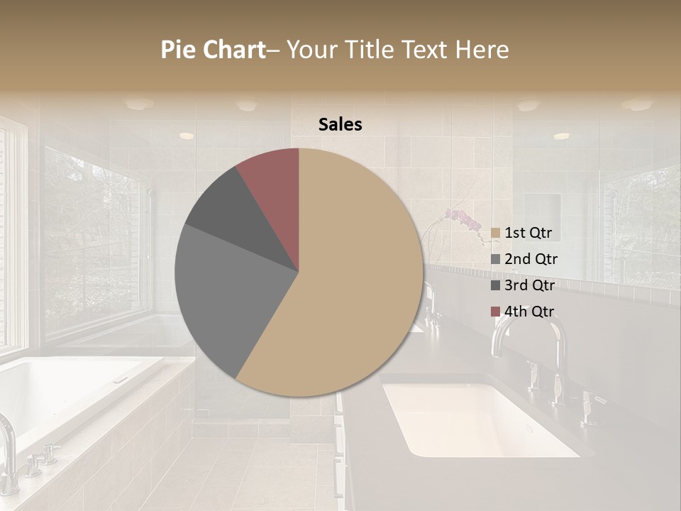Estate Bathroom Real PowerPoint Template