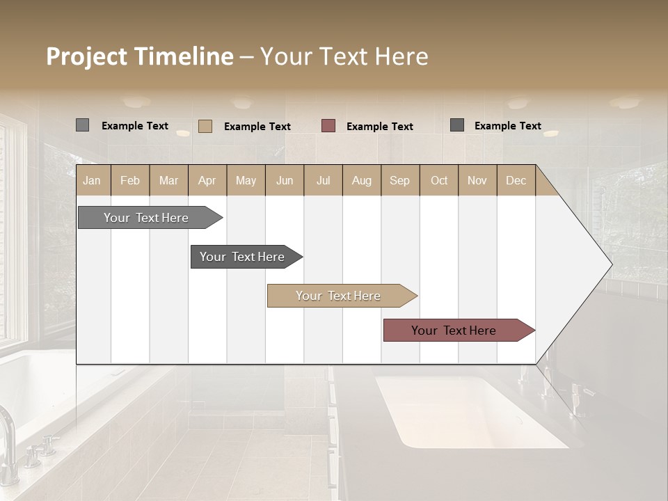 Estate Bathroom Real PowerPoint Template