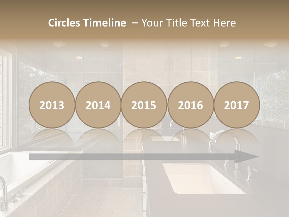 Estate Bathroom Real PowerPoint Template