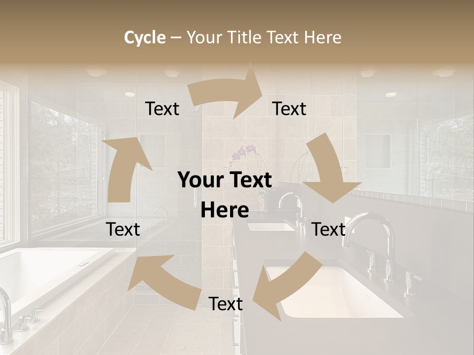 Estate Bathroom Real PowerPoint Template