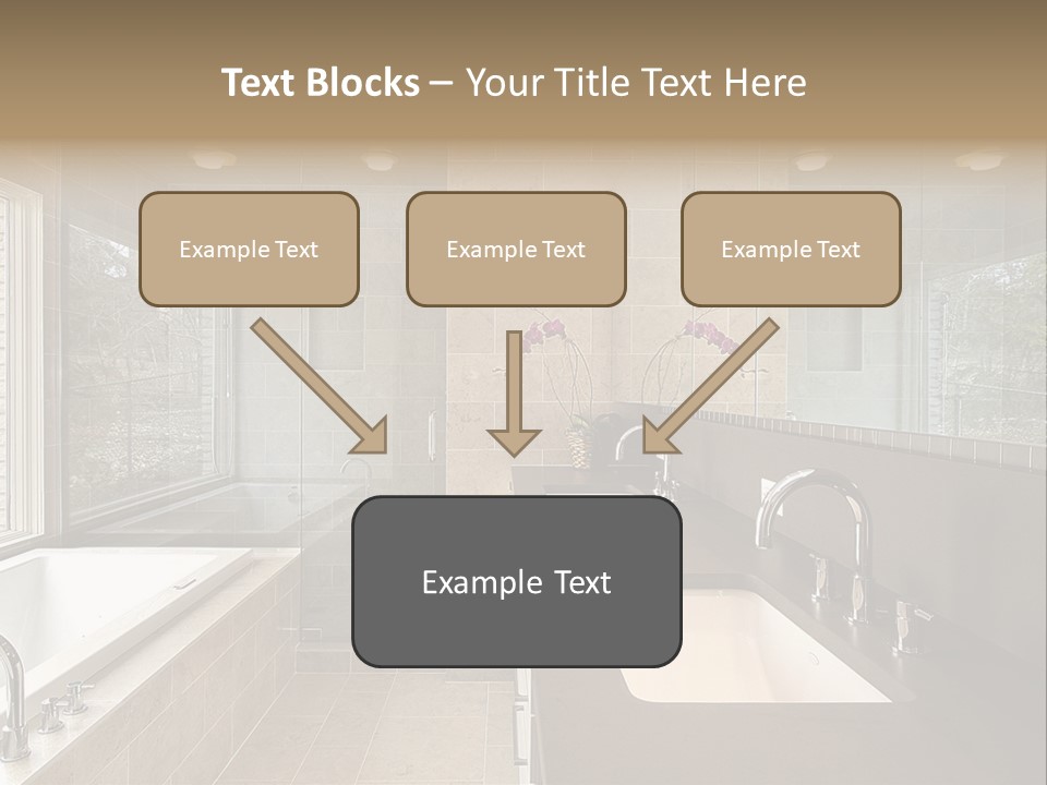 Estate Bathroom Real PowerPoint Template