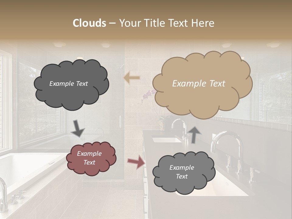 Estate Bathroom Real PowerPoint Template