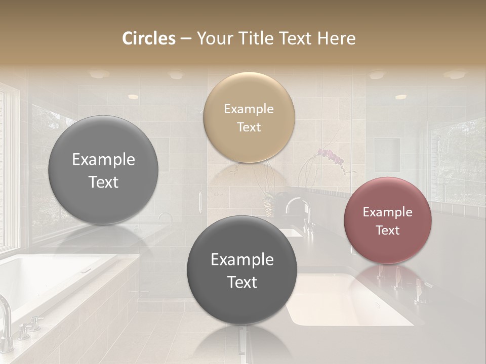 Estate Bathroom Real PowerPoint Template