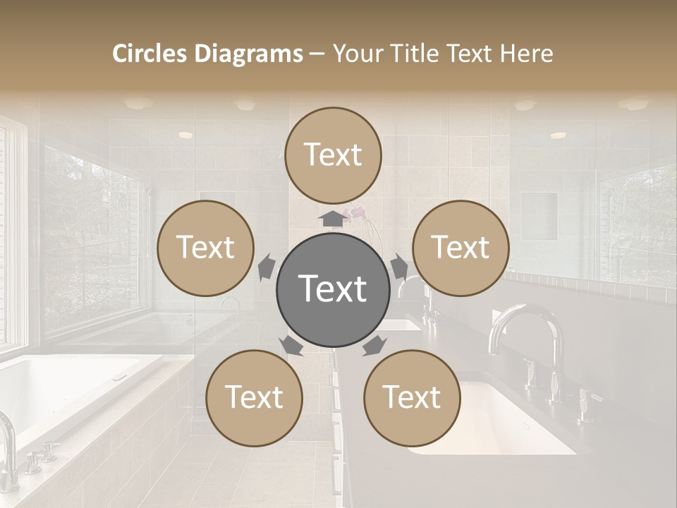 Estate Bathroom Real PowerPoint Template