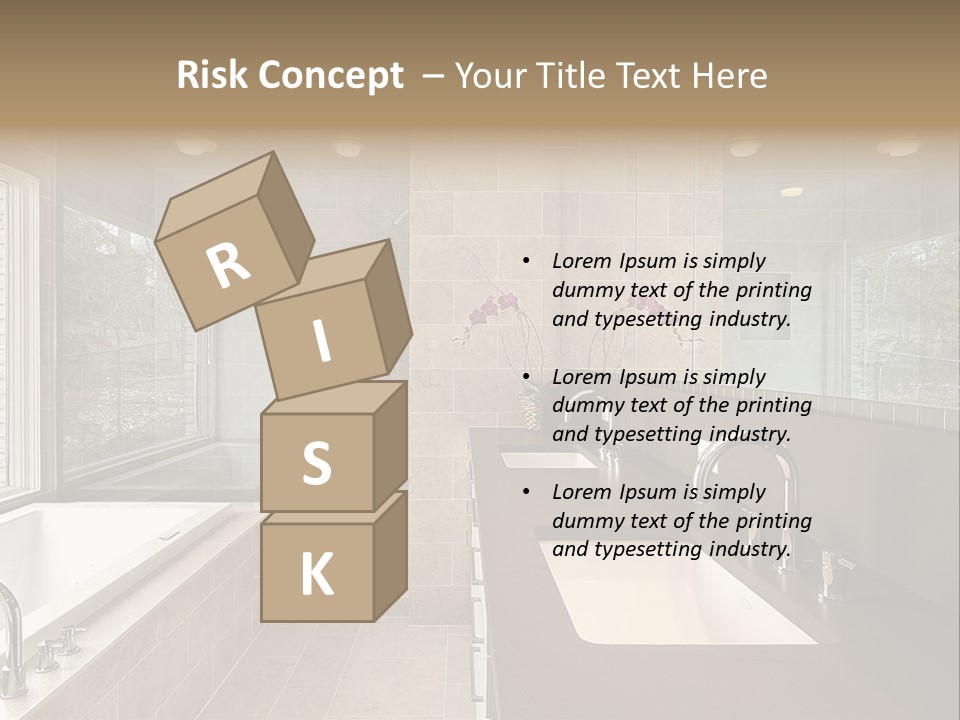 Estate Bathroom Real PowerPoint Template