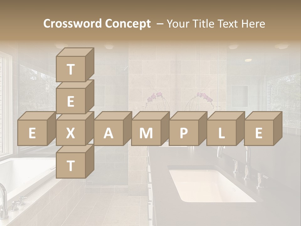 Estate Bathroom Real PowerPoint Template