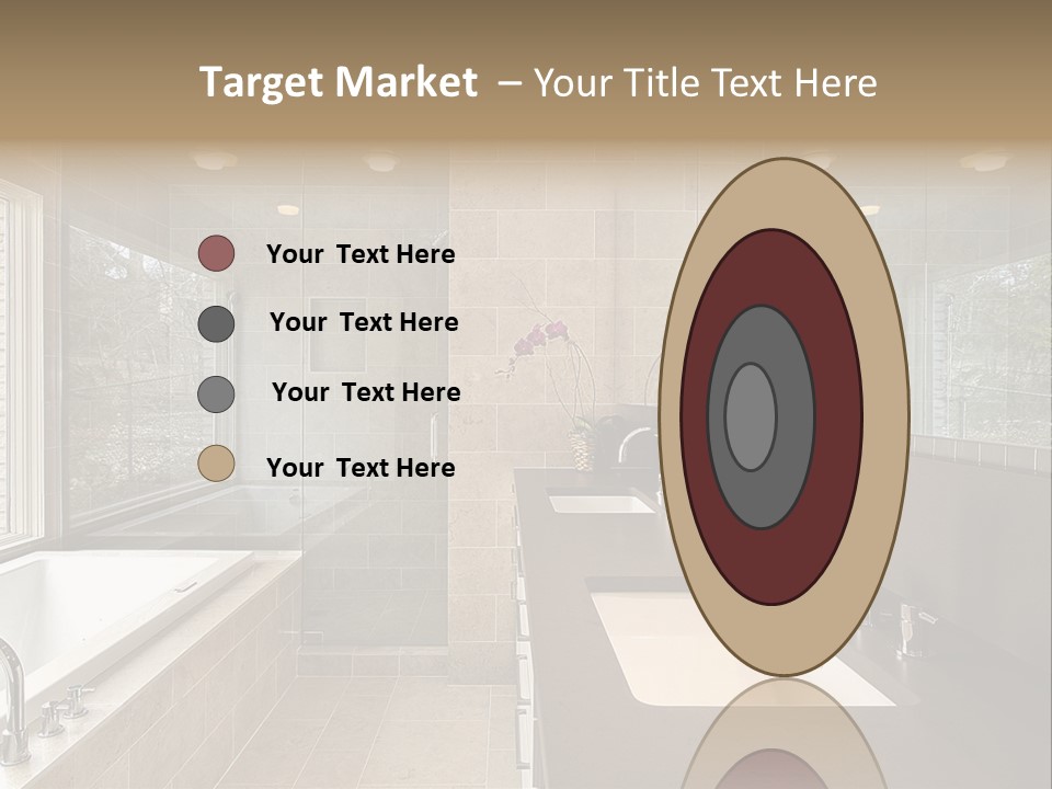 Estate Bathroom Real PowerPoint Template