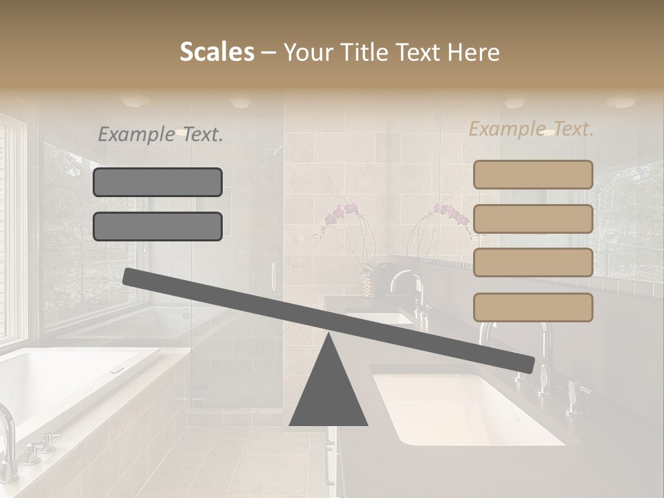 Estate Bathroom Real PowerPoint Template