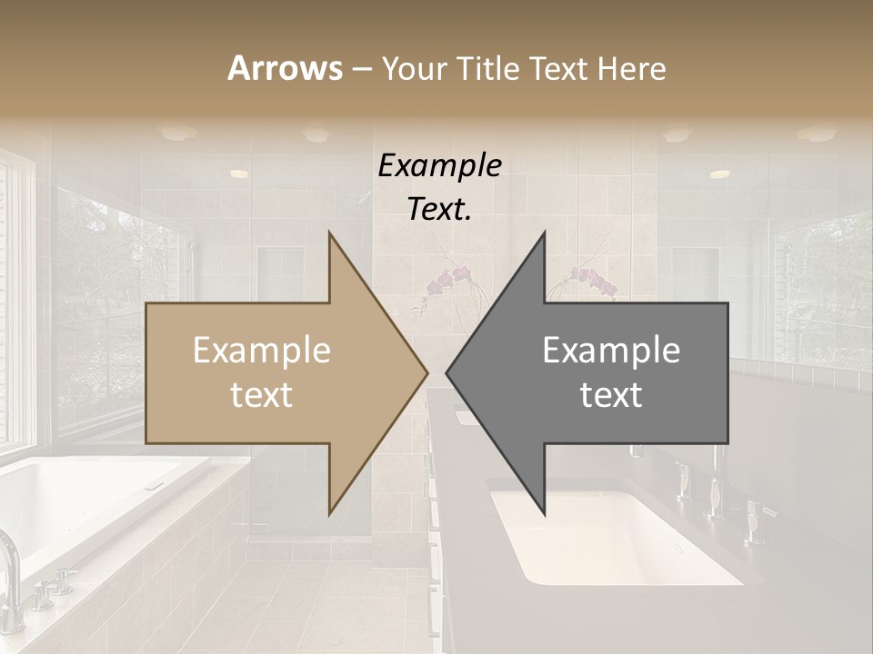 Estate Bathroom Real PowerPoint Template