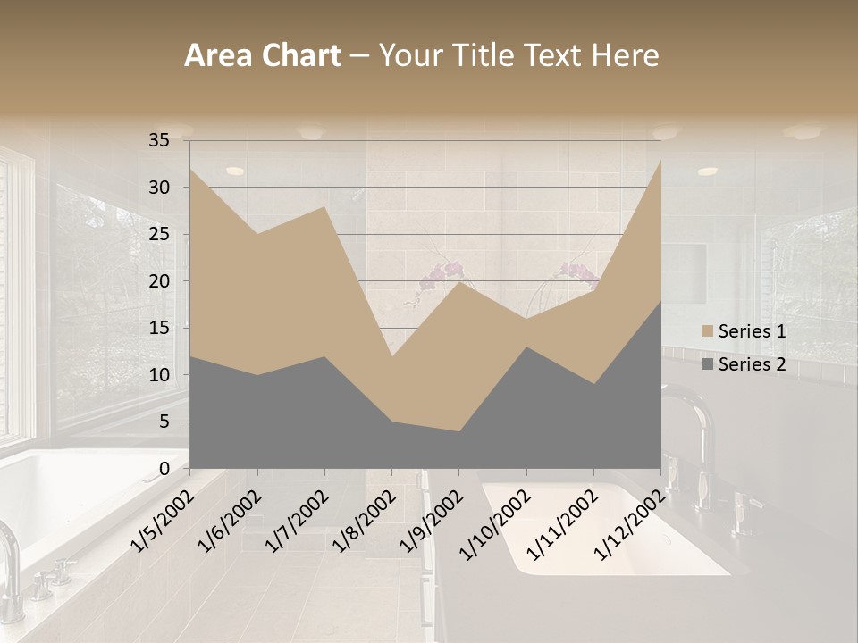 Estate Bathroom Real PowerPoint Template