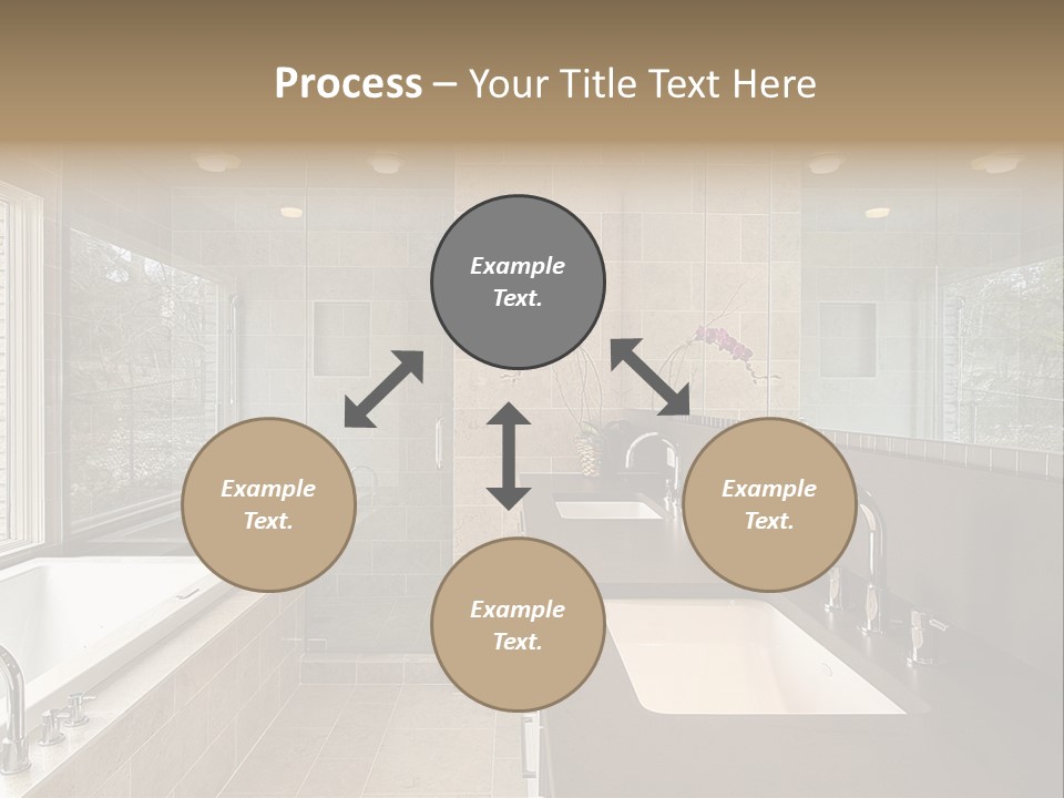Estate Bathroom Real PowerPoint Template