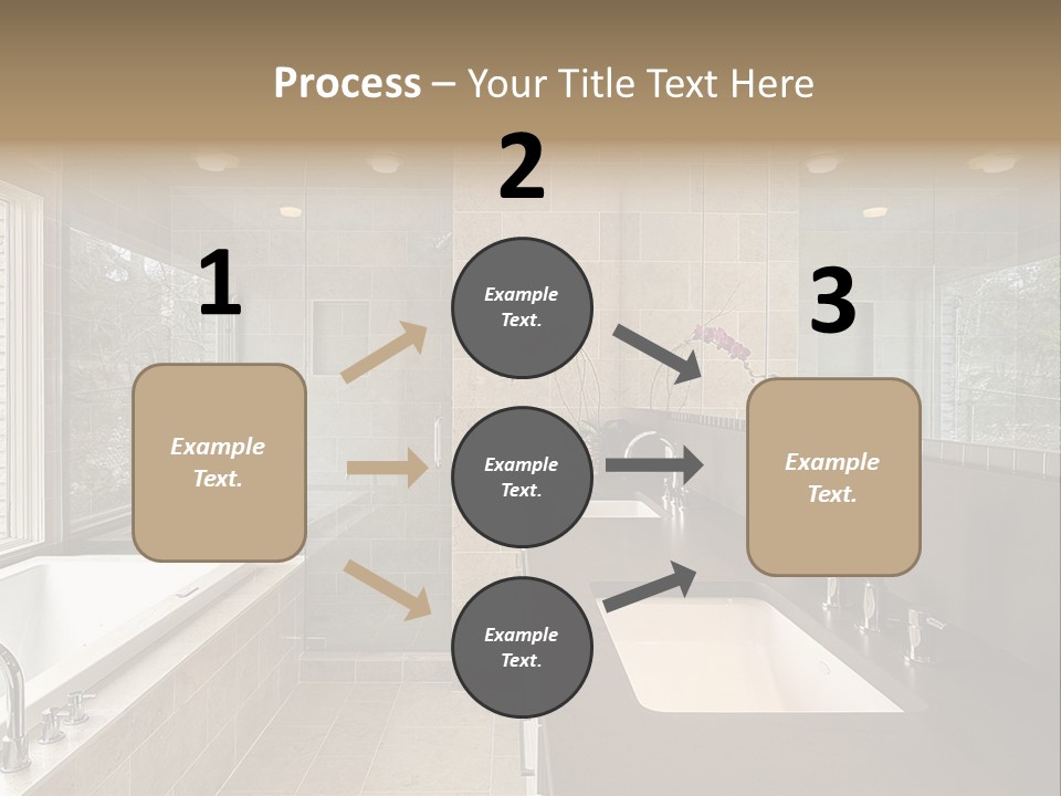Estate Bathroom Real PowerPoint Template