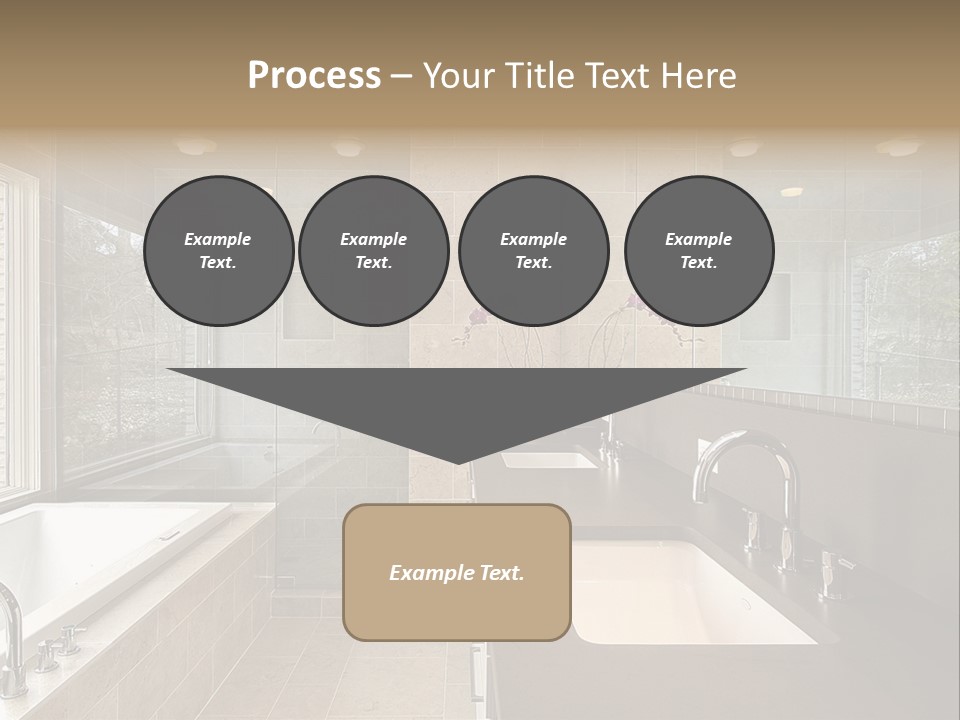 Estate Bathroom Real PowerPoint Template