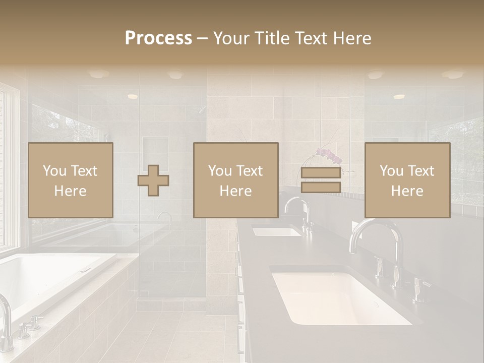 Estate Bathroom Real PowerPoint Template