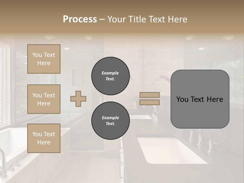 Estate Bathroom Real PowerPoint Template