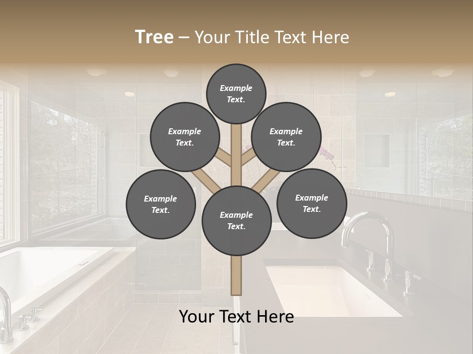 Estate Bathroom Real PowerPoint Template
