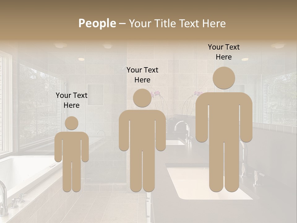 Estate Bathroom Real PowerPoint Template