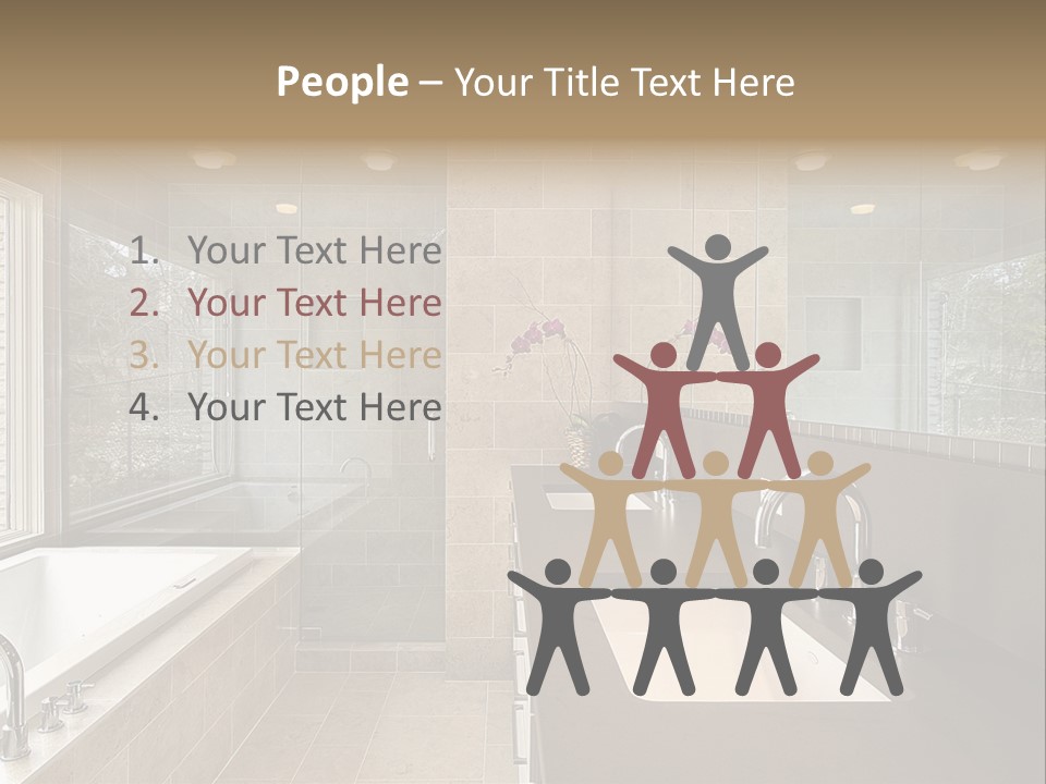 Estate Bathroom Real PowerPoint Template