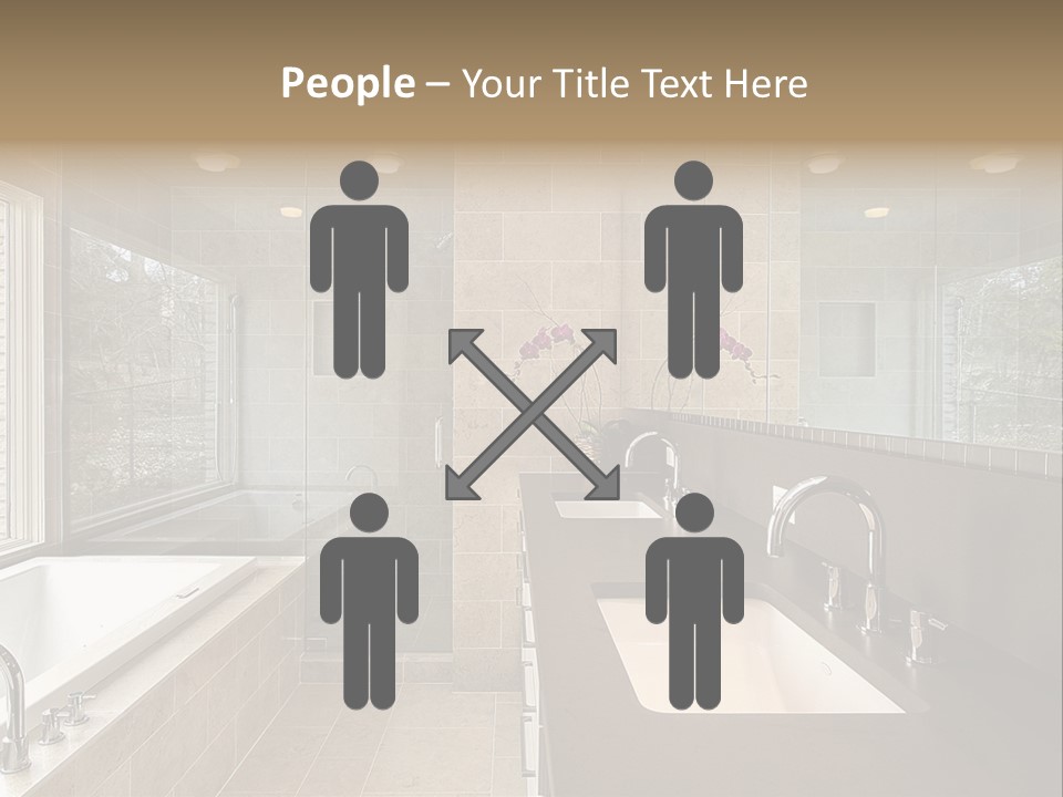 Estate Bathroom Real PowerPoint Template