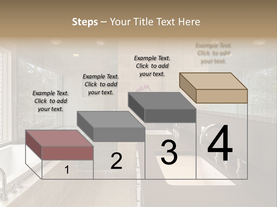 Estate Bathroom Real PowerPoint Template