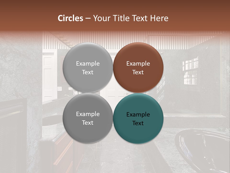 Lighting Fixtures Residence PowerPoint Template