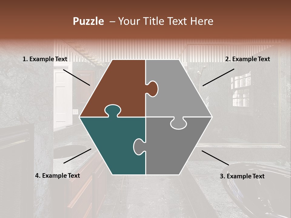 Lighting Fixtures Residence PowerPoint Template