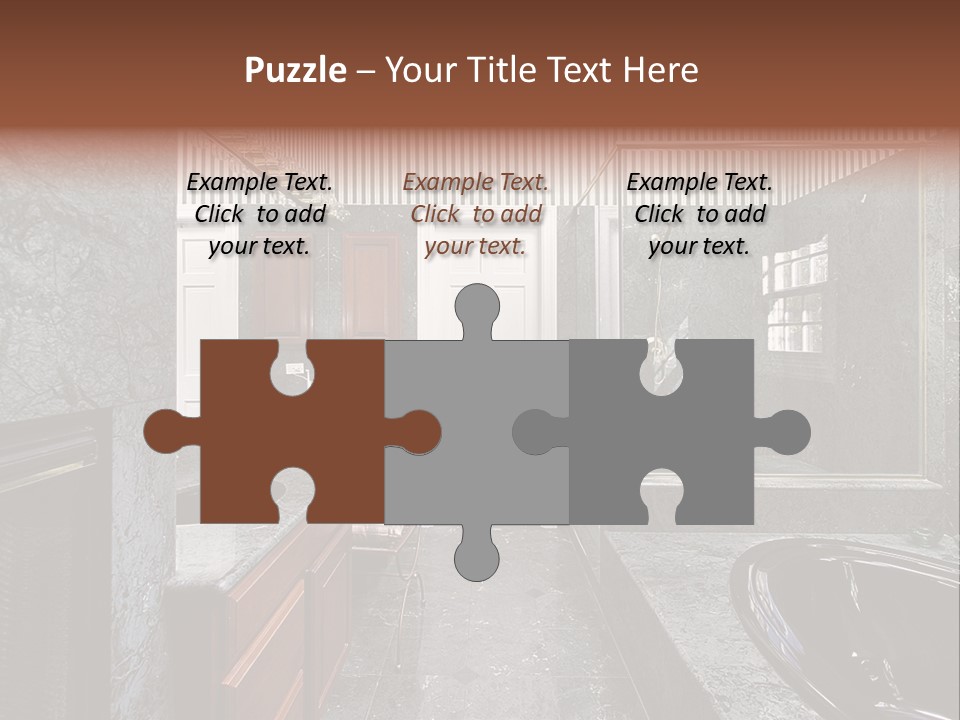 Lighting Fixtures Residence PowerPoint Template