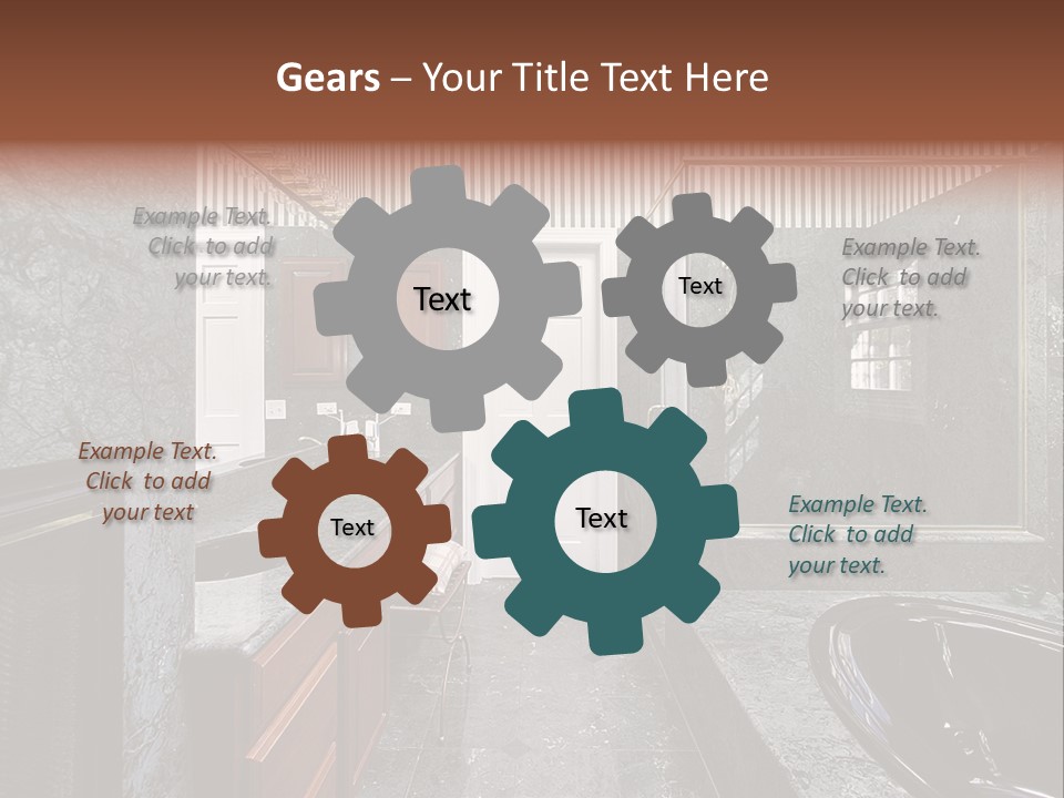 Lighting Fixtures Residence PowerPoint Template