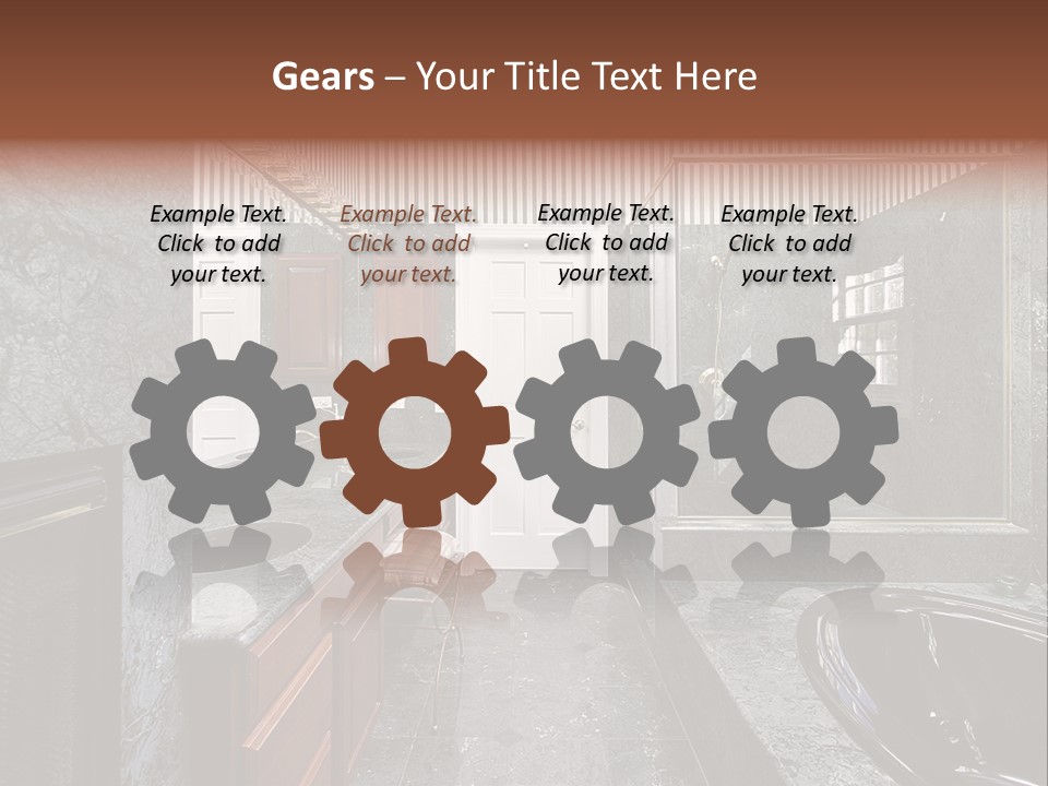 Lighting Fixtures Residence PowerPoint Template