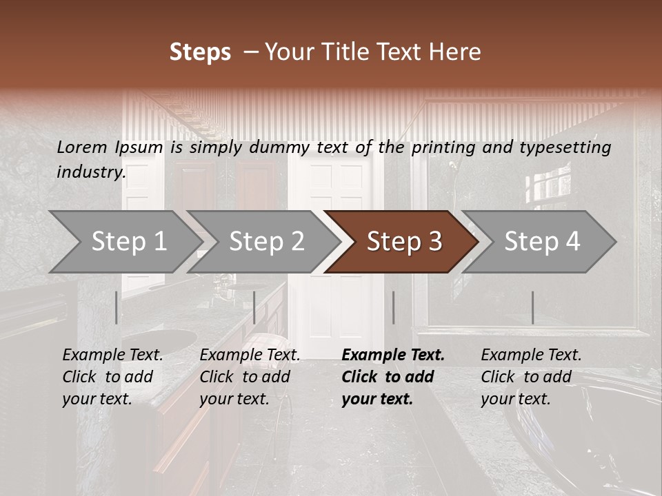 Lighting Fixtures Residence PowerPoint Template
