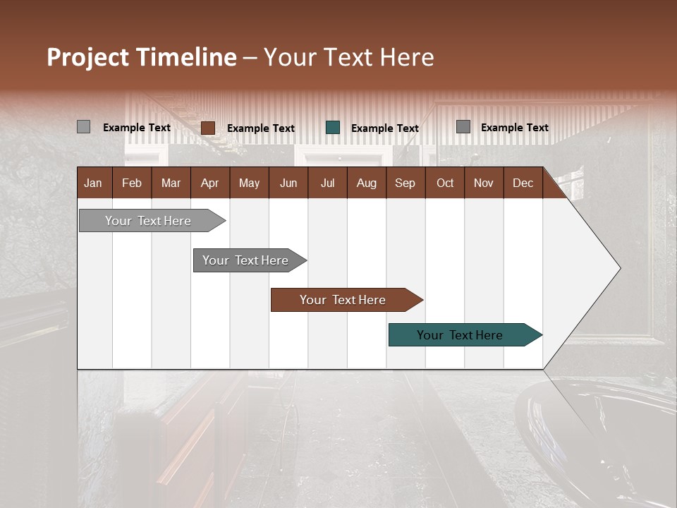 Lighting Fixtures Residence PowerPoint Template
