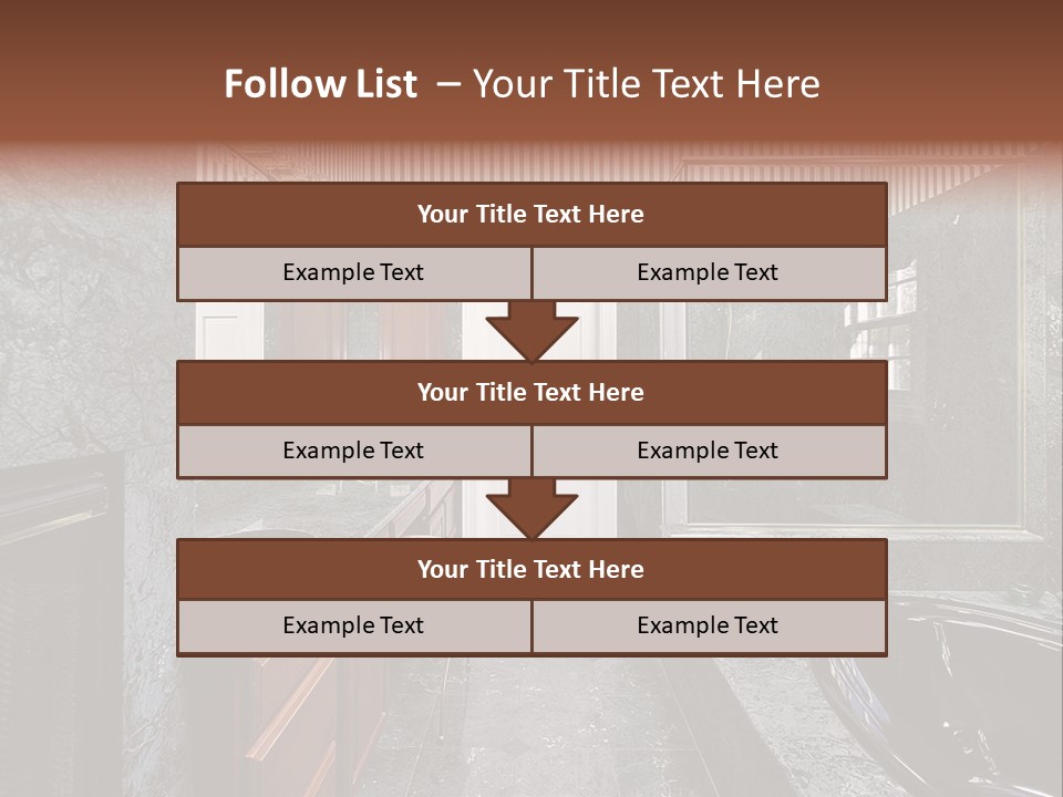 Lighting Fixtures Residence PowerPoint Template