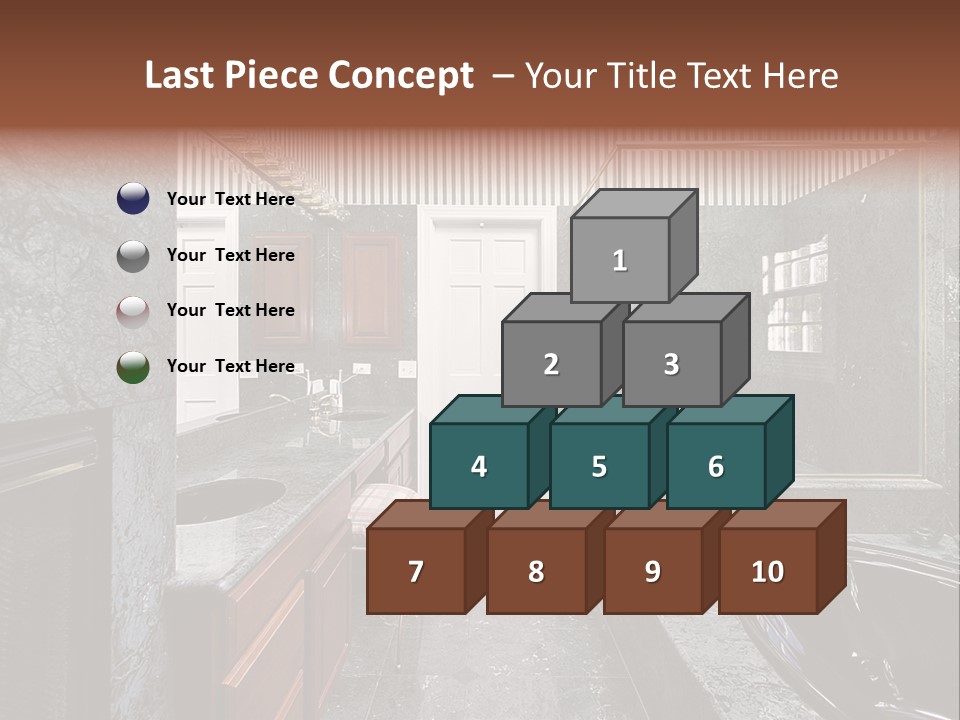 Lighting Fixtures Residence PowerPoint Template