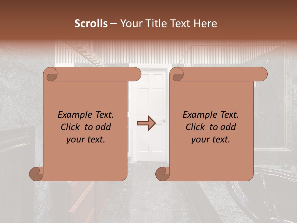 Lighting Fixtures Residence PowerPoint Template