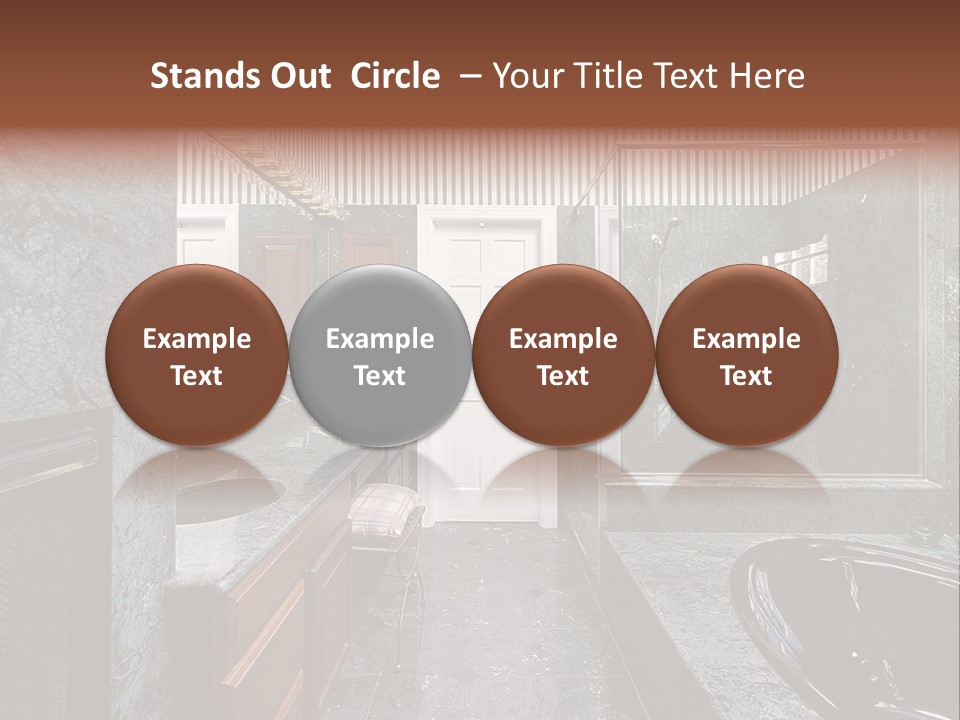 Lighting Fixtures Residence PowerPoint Template