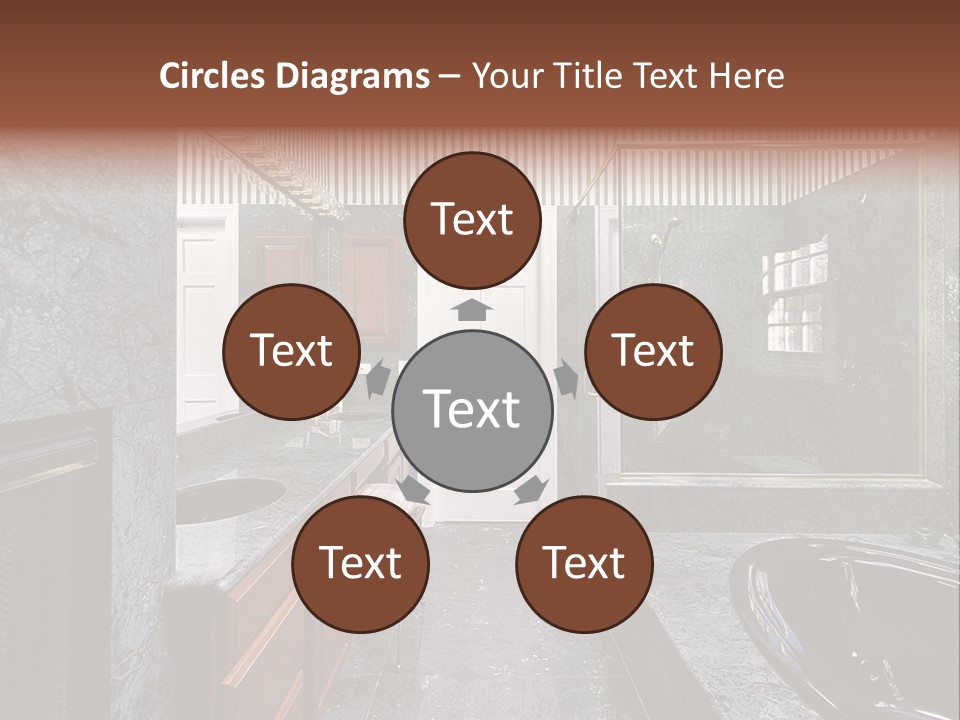 Lighting Fixtures Residence PowerPoint Template